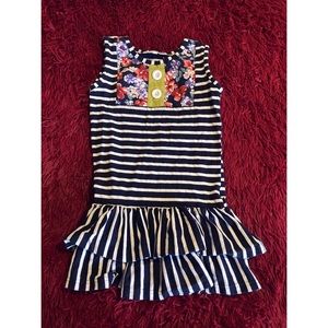 🎉 5 for $20 🎉  Navy blue striped dress